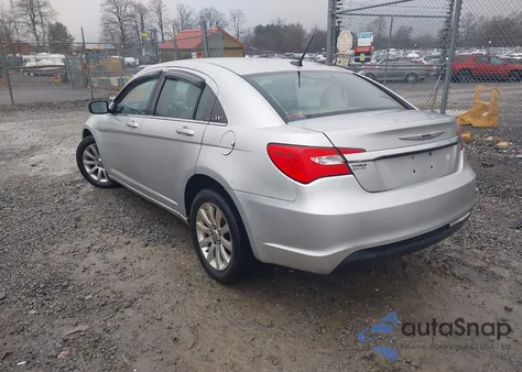 2012 Chrysler 200 Touring from USA, damaged, VIN 1C3CCBBB7CN127435